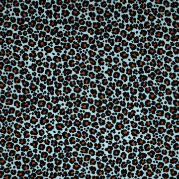 Baumwoll Musselin Mini Leo, mint