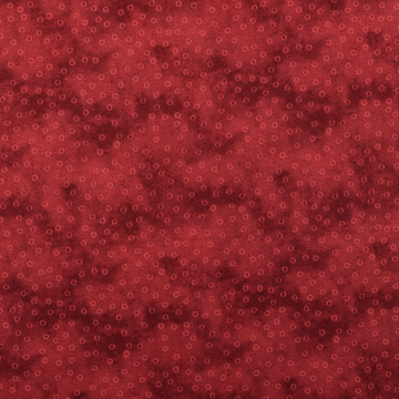 Katoenen stof big dots, donkerrood