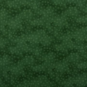 Katoenen stof big dots, groen