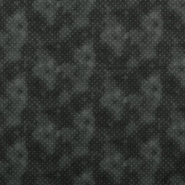 Katoenen stof small dots, zwart