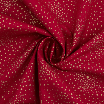 Viscose satin leaded Pucci, red