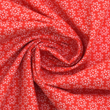 Cotton The Flowers, red