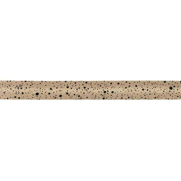 Baumwoll Schrägband Sprenkel 20mm, taupe