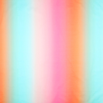 Katoenen voile Color Stripes, veelkleurig