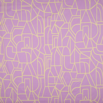 Tissu voile de coton Nerida Hansen Town, lilas