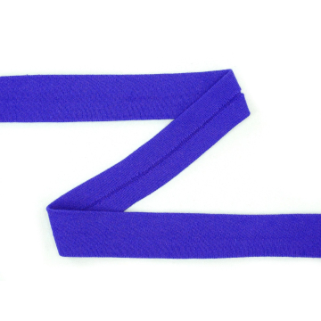 Biais couture jersey coton 2cm, bleu royal
