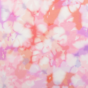 Katoenjersey batik, lichtfuchsia