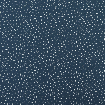 Katoenjersey confetti, blauw