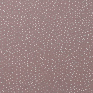 Katoenjersey flying dots, oud blauwpaars