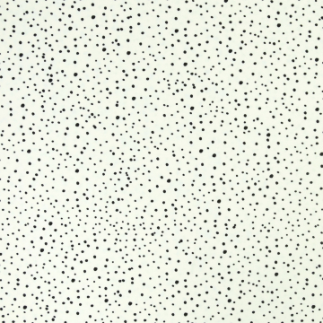 Katoenjersey flying dots, gebroken wit