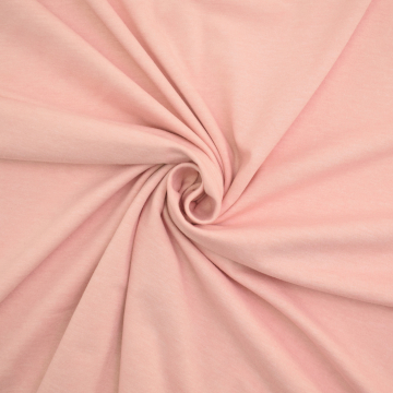 Katoenjersey Pastel, roze