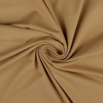 Katoenjersey Sopo, caramel