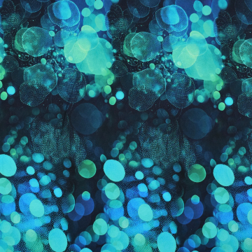 Katoenjersey Sparkle, turquoise