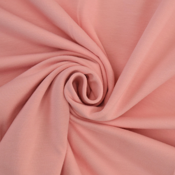 Baumwolljersey uni, rosé