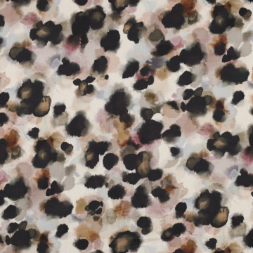 Cotton satin Animal Skin, beige