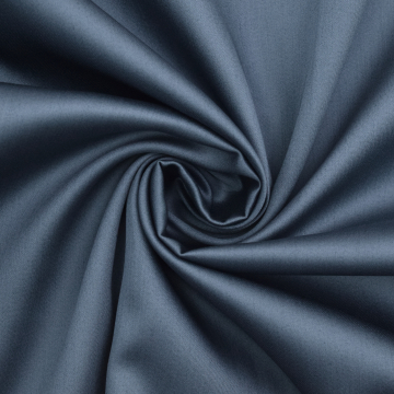 Cotton satin uni, denim blue