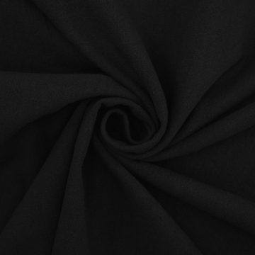 Tissu coton brut naturel cottage Vintage, noir