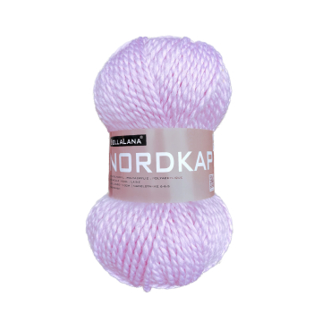 Pelote de laine & polyacrylique BellaLana Nordkap 100g, lilas