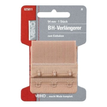 Rallonge de soutien-gorge, 54 mm de large, haut