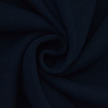 Biologische boordstof glad, marineblauw