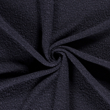 Bouclé, donkerblauw