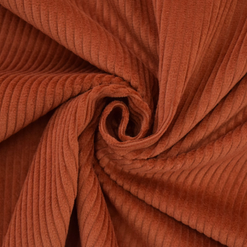 Corduroy Lea washed, terracotta