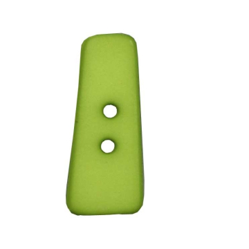 Bouton Lettre, I, vert clair