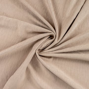 Cupro satijn beige