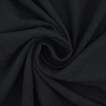 Cupro satin, black