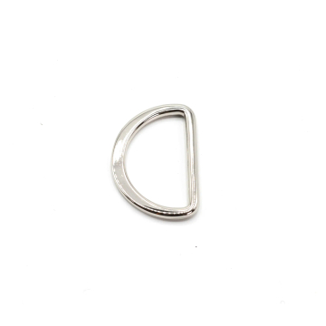 D-ring 31 mm, silver