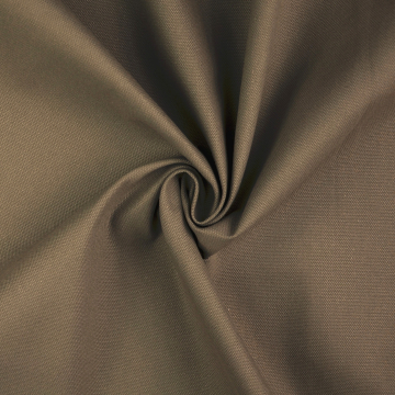 Decoratiestof Canvas uni, modderkleurig