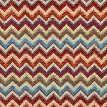 Decoratiestof Gobelin Zig Zag, veelkleurig
