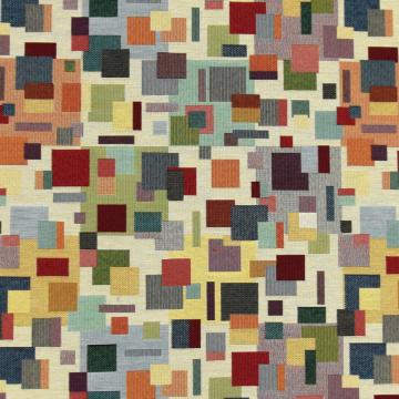 Dekostoff Gobelinstoff Colorful Blocks