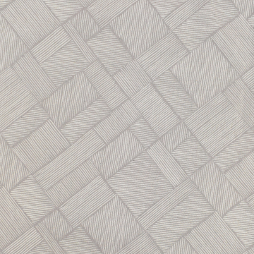 Decoratiestof half panama Diagonal Line Patchwork, grijs