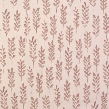 Dekostoff Halbpanama Gentle Branch Art, apricot