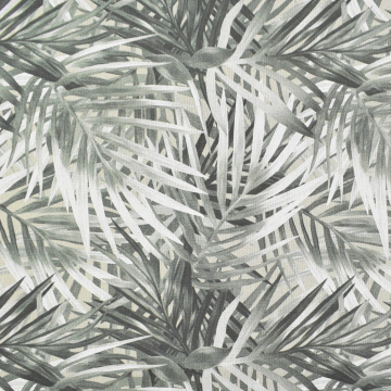 Tissu déco semi panama Feuilles de palmier Palm Leaves, beige