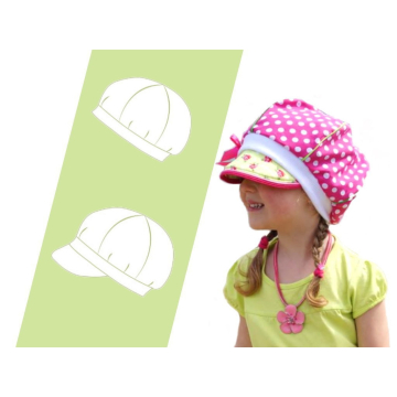 Patron casquette ballon enfant pdf Lena 73engelchen, en allemand