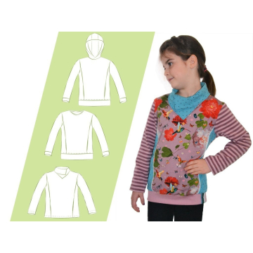 E-Book 73engelchen Hoodie Langarmshirt Charlie Kids