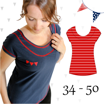 E-Book AnniNanni Basic-Shirt Nr. 8, duits