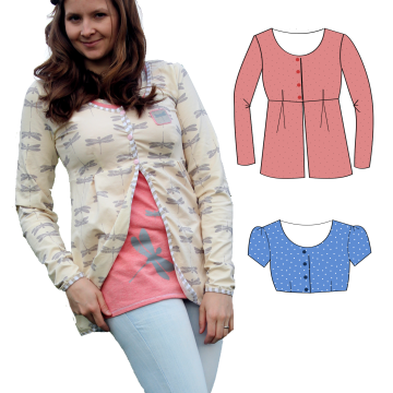 E-Book AnniNanni Bolerojäckchen - Cardigan Damen
