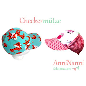 E-book AnniNanni Checkermütze, Duits