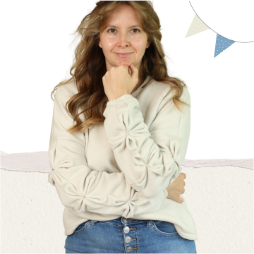 E-book AnniNanni Sweater Flora, Duits