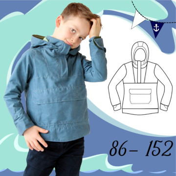 E-Book AnniNanni Jacke - Windbreaker Nordwind, duits