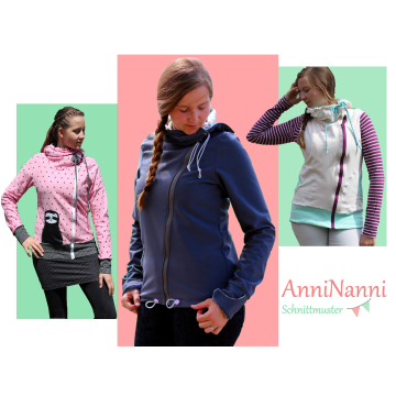 E-Book AnniNanni Jacke Damen, duits