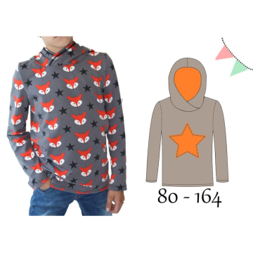 E-Book AnniNanni Kapuzenshirt Kinder Schnitt 4