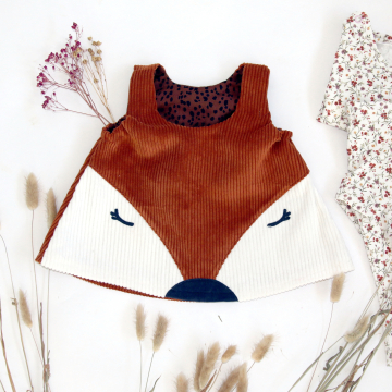 Patron robe enfant pdf Fuchs AnniNanni, en allemand