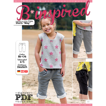 Patron pantalon enfant pdf May P1004 B-Trendy, en français