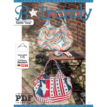 Patron sac à main pdf Lucy P1007 B-Trendy, en français