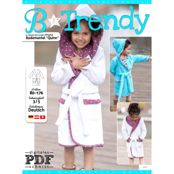 E-Book B-Trendy P1012 Badjas Quinn, nederlands