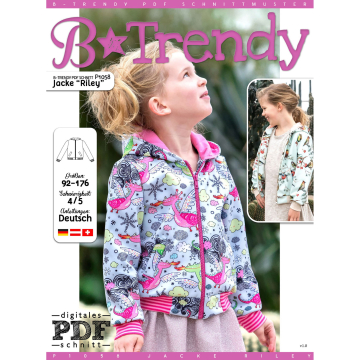 E-Book B-Trendy P1058 Sweatjacke Riley